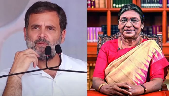 'President not invited for Ram Mandir inauguration because she is Adivasi': Congress leader Rahul Gandhi peddles vicious lies during election campaign