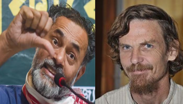 Andolanjeevi Yogendra Yadav peddles fearmongering by Sonia’s NAC boy Jean Dreze, promotes Indian elections are rigged despite offering no proof