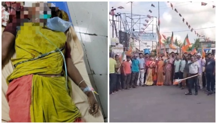BJP worker killed after TMC goons attack her and others in Nandigram, a week earlier Mamata had vowed ‘revenge’ for losing the seat to BJP in 2021