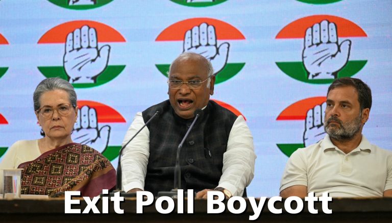 Amidst looming defeat, Congress announces exit polls boycott, not to send spokespersons to TV channels