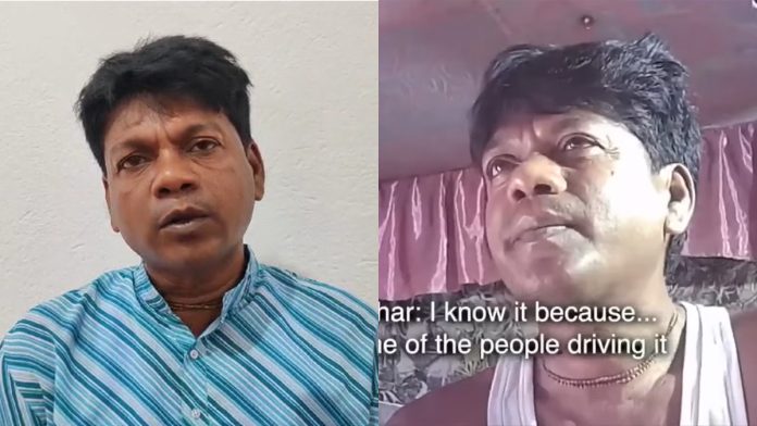 Gangadhar Koyal, BJP mandal president of block number 2 of Sandeshkhali