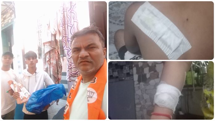 BJP worker Malvani assaulted