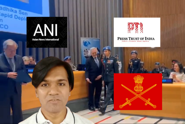 Zubair ANI PTI Indian Army video