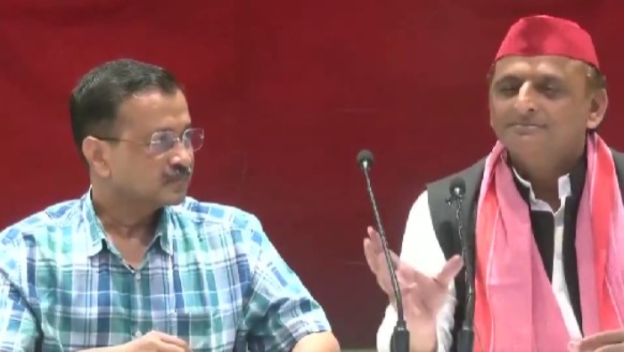 ‘There are more important things than her’: While Kejriwal dodges question, SP chief jumps in to defend AAP supremo in Swati Maliwal assault row