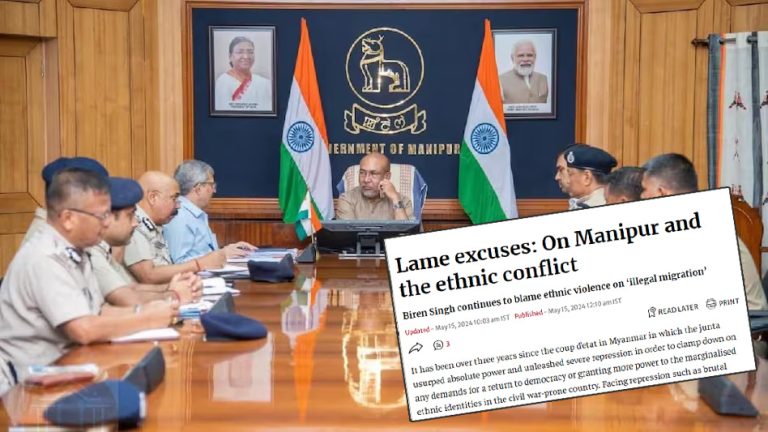 “The newspaper has murdered all ethical journalism and standards”: Manipur govt slams The Hindu over editorial on ethnic conflict in the state