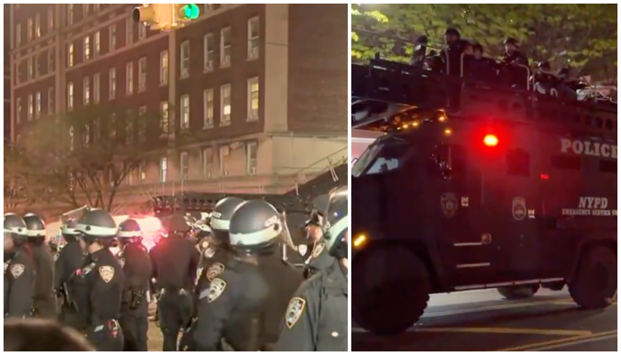 USA: NY Police enter Columbia University to clamp down on pro-Hamas protesters, dozens of students arrested