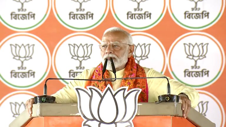 Congress, Left and TMC have put identity of Bengal at stake for vote bank politics, TMC leaders threatening Hindus: PM Modi