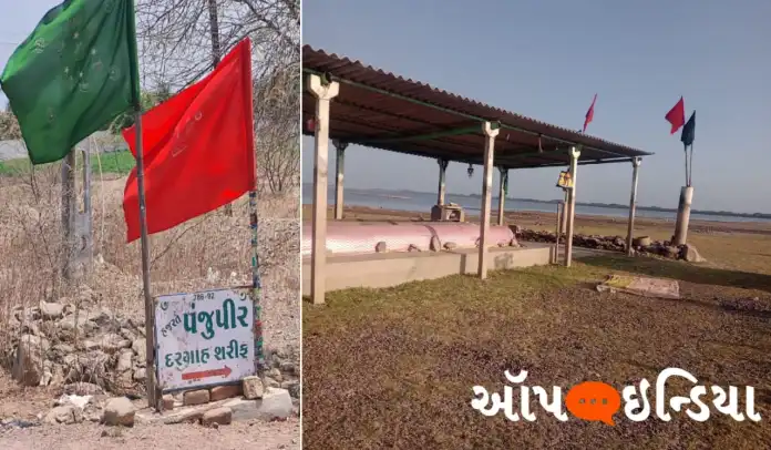 OpIndia ground report: Benches allocated from Congress leader’s grant, pillars and wire fencing: Multiple illegal mazars built around Ranjit Sagar dam area, Jamnagar