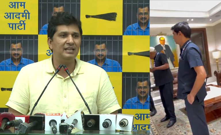 No CCTV camera in drawing room, there are cameras at bedroom and dining hall of CM’s residence: Claims AAP’s Saurabh Bharadwaj accusing Delhi police of lying