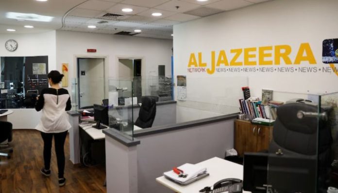 Israel shuts down Al Jazeera in the country after Netanyahu's cabinet authorises the decision