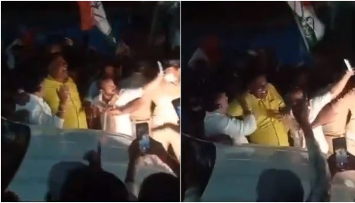Karnataka Deputy CM DK Shivakumar slaps party worker during campaigning