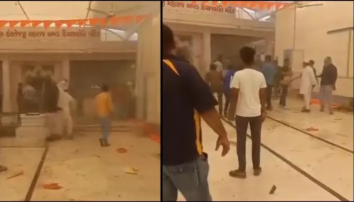 Prerna Peeth Nishkalki Temple attacked at Pirana, Ahmedabad