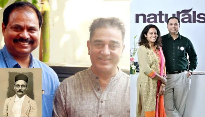 Co-founder and CEO of Naturals, CK Kumaravel calls Veer Savarkar a coward, spews venom against Hindutva ideologue, netizens give call to boycott his Spa and Salon chain