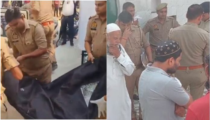 Police recover a semi-naked dead body of a girl inside Mosque premises near Taj Mahal in Agra