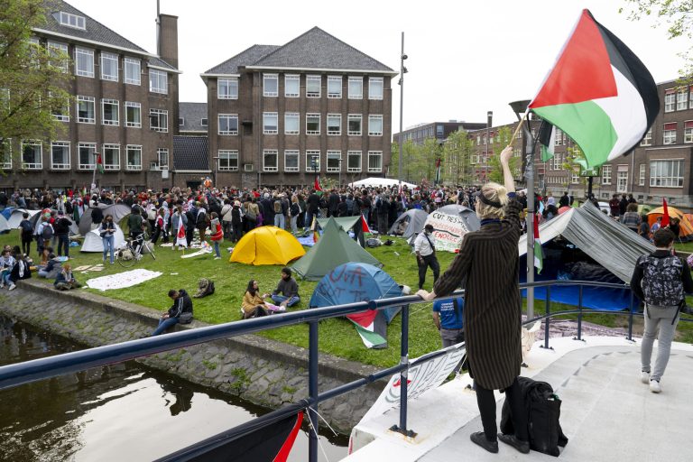 Pro-Palestine protests now spread to Europe’s Universities and so does the crackdown, Dutch police breaks up pro-Palestinian camp at Amsterdam University 