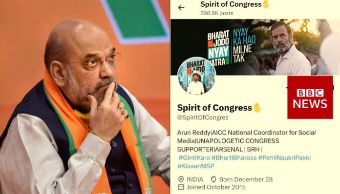 Desperate BBC passes off Congress worker, arrested for spreading fake news, as Telangana Chief Minister to create 'Darr ka Mahol'
