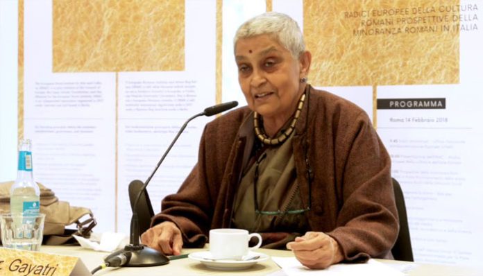 Professor Gayatri Chakravorty Spivak targetted man at his talk session thinking he was from Brahmin community