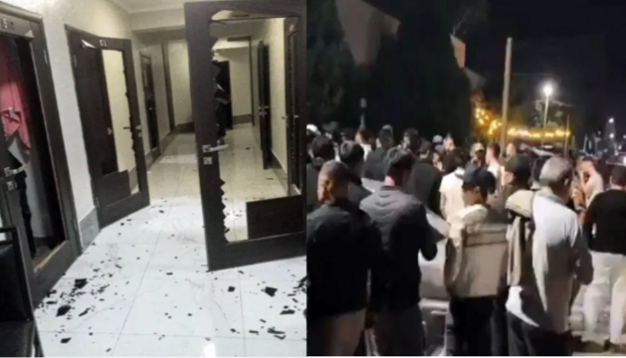 Pakistani students under assault in Kyrgyzstan.