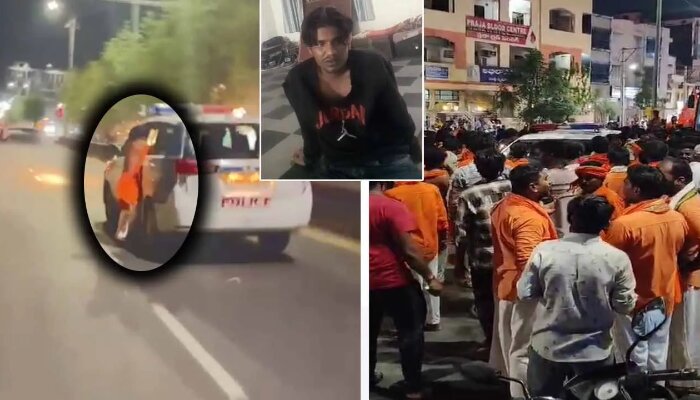 Telangana: Police lathi-charge, arrest Hindu devotees taking part in a religious procession after a miscreant entered the rally with a sword and threatened others