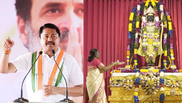 Congress leader Nana Patole talking about purifying Ram Mandir after President Draupadi Murmu’s visit is insult to Hindus, say priests
