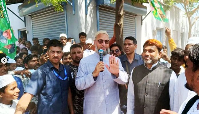 Asaduddin Owaisi raised 