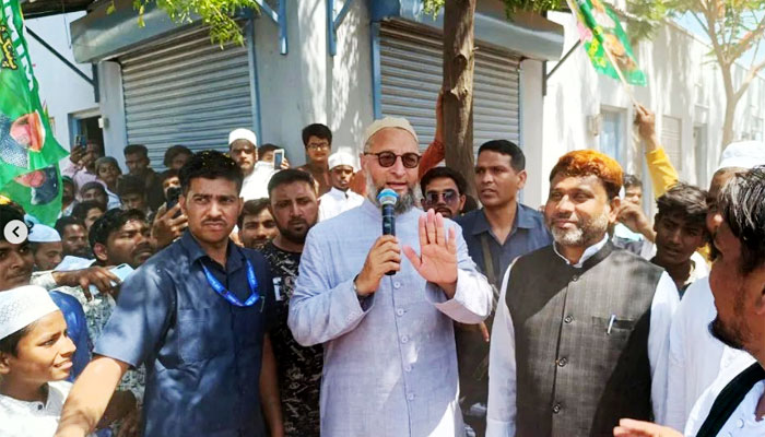 ‘Babri Masjid Zindabad’ – AIMIM chief Asaduddin Owaisi continues to whine about the structure that used to exist on Ram Janmabhoomi