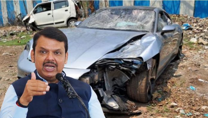 Pune Porsche crash: Killer was using the vehicle without registration for 2 months, Devendra Fadnavis tells police chief to take strict action