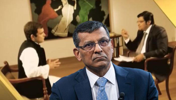 Raghuram Rajan blames Arnab Goswami for Rahul Gandhi’s stupidity, calls him intelligent and brave instead