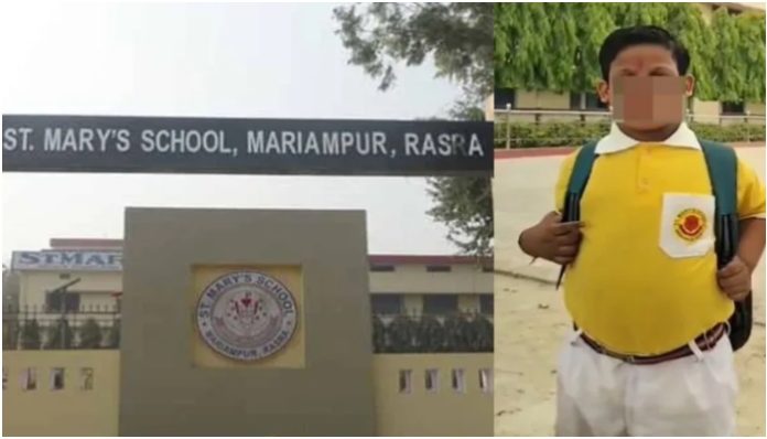Uttar Pradesh: Missionary school teacher, principal objects to minor's tilak, cuts his Sanatan braid, insults Hindu religion, booked