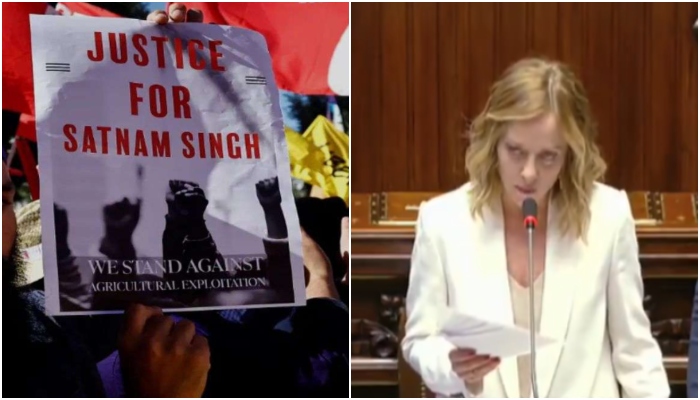 Inhumane, disgusting: Italian PM Giorgia Meloni pays homage to Indian worker who died after being dumped by employers after his hand was chopped by machinery