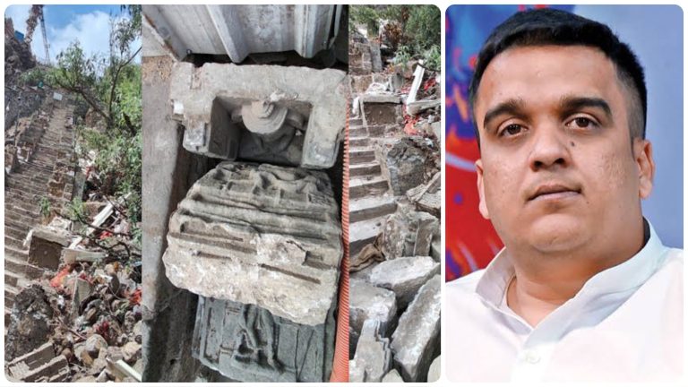 ‘Idols will be restored where they were’: Gujarat Minister Harsh Sanghvi assures restoration of demolished ancient idols of Jain Tirthankaras in Pavagadh