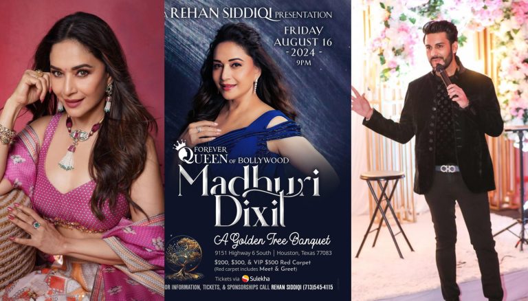 Madhuri Dixit slammed after a ‘poster’ of her US event by Pakistani event manager with terror links appeared, but the poster seems to be fake: Here is what we know