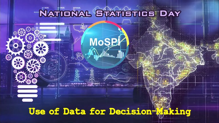 18th “Statistics Day” celebrated with the theme “Use of Data for Decision-Making”, ministry launches eSankhyiki portal for easy access of data