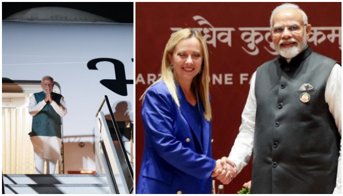 pM Modi lands in Italy