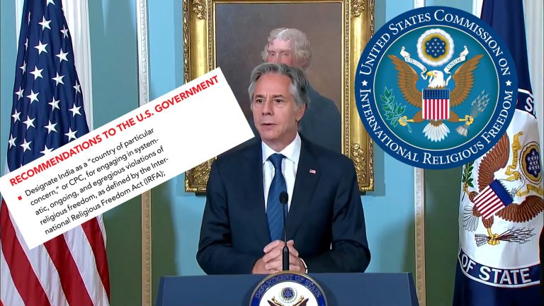 USCIRF publishes another report claiming increase in hate speech in India during Modi govt, Secretary of State Antony Blinken uses it to target India