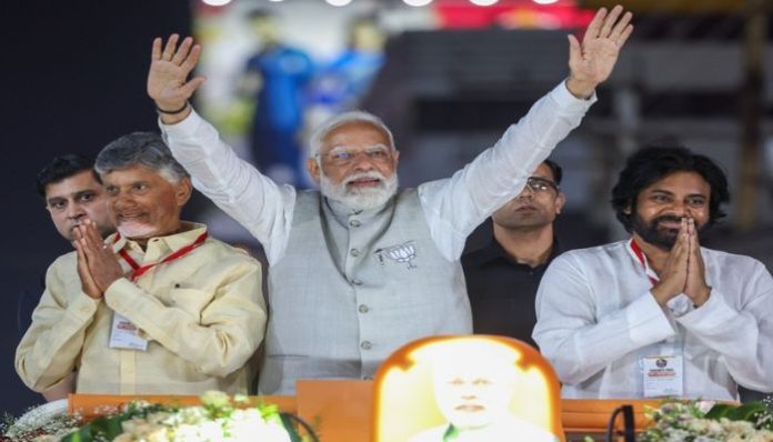 “Mandate reflection of trust in our alliance”: TDP Chief Chandrababu Naidu congratulates PM Modi
