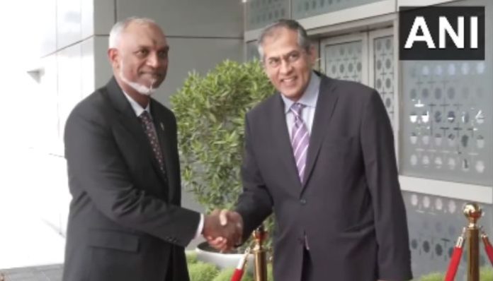 After having led the “India Out” campaign in the Maldives, Maldivian President Mohamed Muizzu arrives in India to attend PM Modi’s oath ceremony