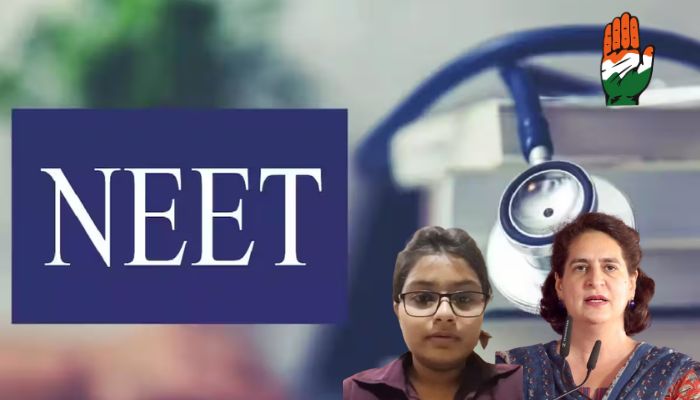 Amidst NEET examination irregularities and genuine concerns of students, Congress laps up fake claims of a fake news peddler, promotes it to blame NTA 
