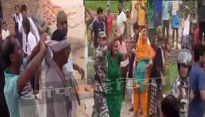 Land Jihad in Nepal: Muslims forcibly perform Namaz on government land and start constructing a wall, mob attacks Hindus and police for stopping the construction
