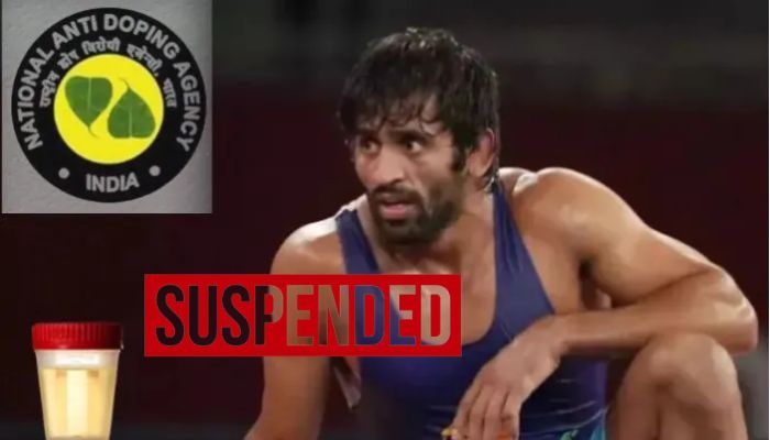 Wrestler Bajrang Punia charged with anti-doping rule violation, suspended again as NADA formally issues a notice of charge