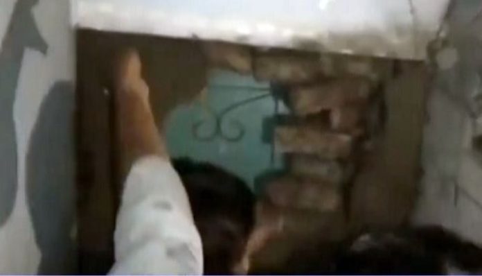 Suhail traps niece and sister-in-law inside by building a wall over a property dispute, victims rescued after 28 hours