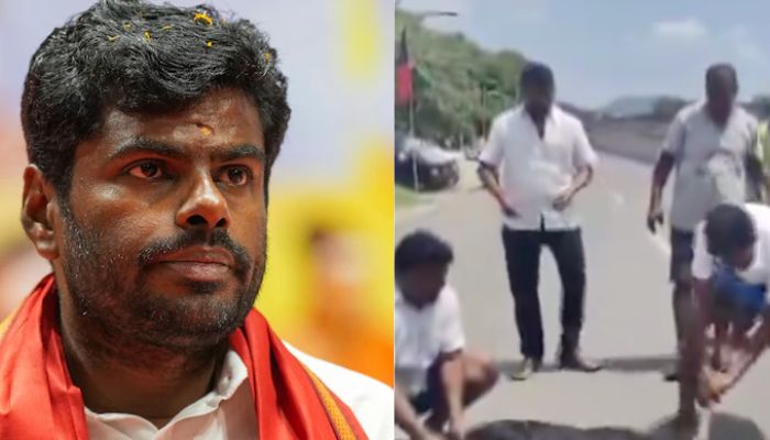 ‘I’m here, come to me, why harm innocent animals’: Annamalai tells DMK after party workers beheaded a goat to celebrate his defeat
