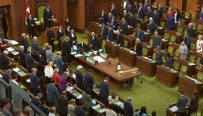 Canadian Parliament observes silence on death anniversary of Khalistani terrorist Hardeep Singh Nijjar, Khalistanis protest near the Indian consulate in Vancouver