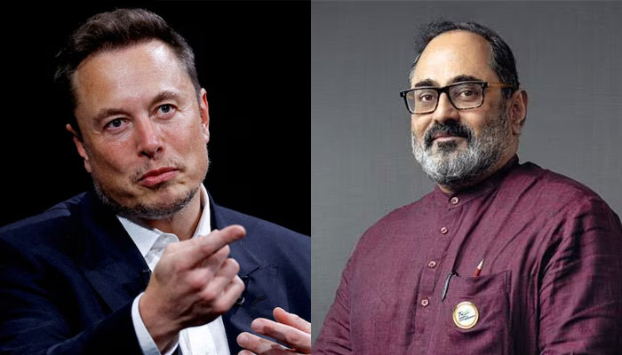 ‘Huge sweeping generalisation, happy to give tutorial’: Ex-BJP Minister Rajeev Chandrasekhar tells Elon Musk after he calls for elimination of EVMs