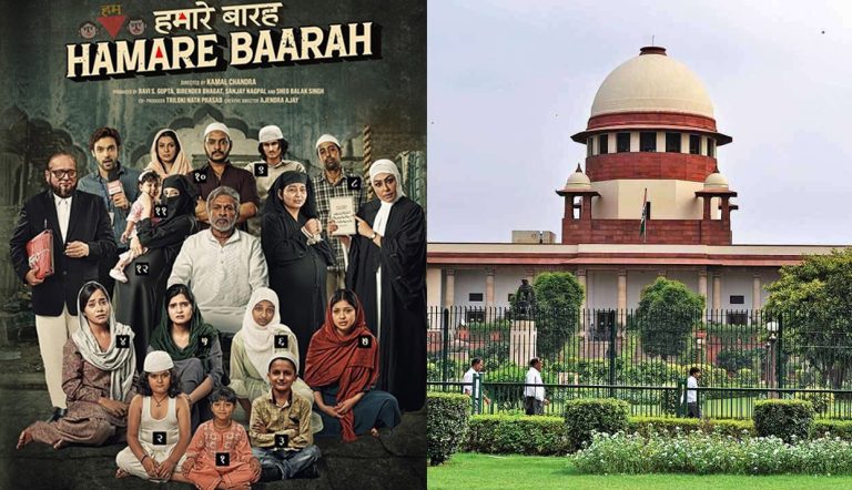 Supreme Court halts the release of movie “Hamare Baarah”, says the teaser has objectionable content which has already been deleted from the movie
