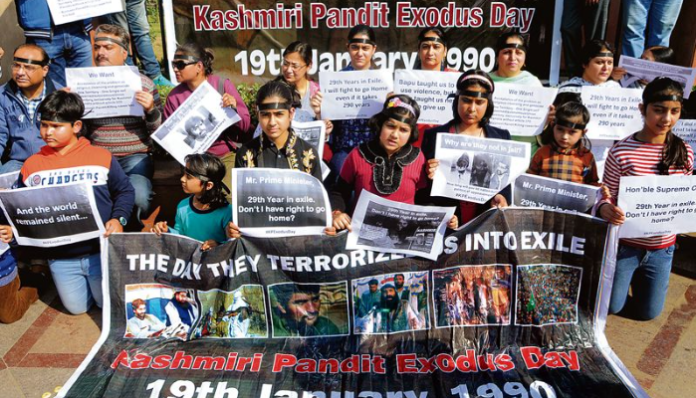 The 35th Holocaust Day of the Kashmiri Pandits fell on this year.