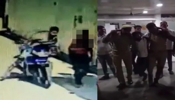 Uttar Pradesh: Salman touches the buttocks of girls including minors, exposes his private parts in public, gets arrested; footage viral on social media