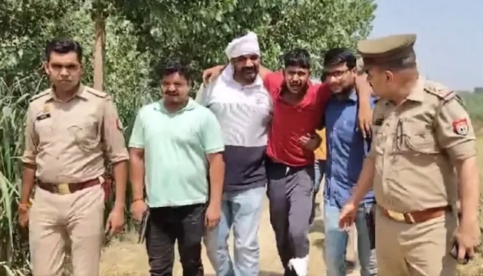 Please forgive me, I won’t do it again: Cow smuggler Sufiyan attempts to abscond on bike after firing at police, gets shot in leg during encounter