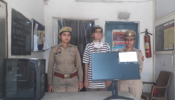 Image from @ghaziabadpolice/X