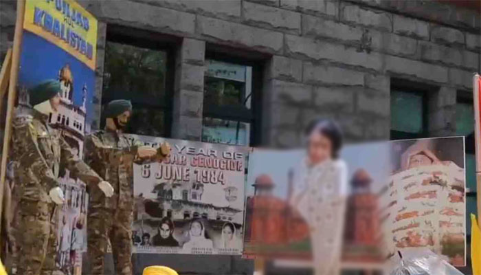 While Canada claims they won’t accept promotion of violence, Khalistani extremists freely glorify Indian PM Indira Gandhi’s assassination in the North American country